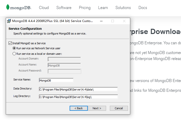 Service Configuration