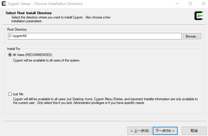 Cygwin安装